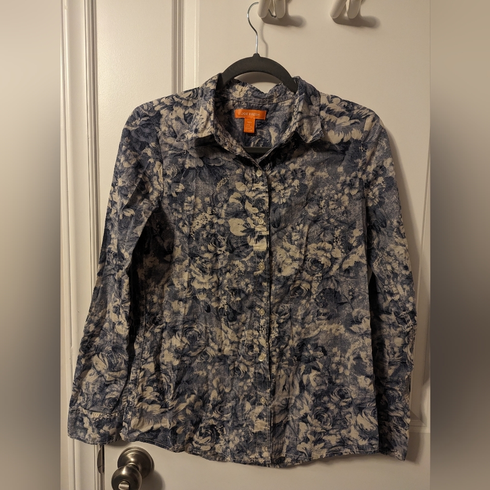 Floral Button Up